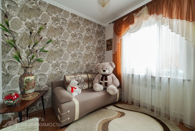 Фото Просторный двухэтажный коттедж с готовым ремонтом в Заславле — 77