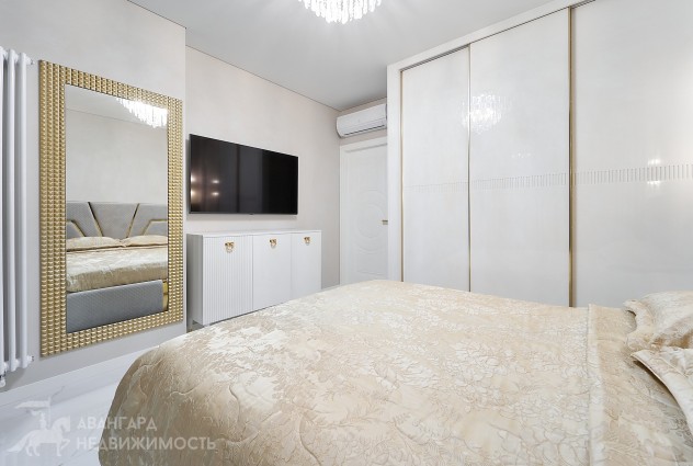 Фото Видовая трёхкомнатная квартира (71,6м2). Центр, м. Аэродромная — 21