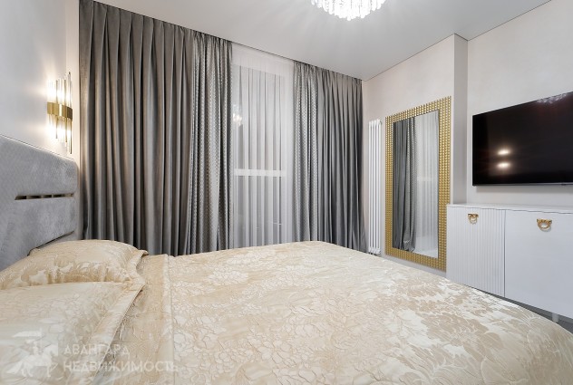 Фото Видовая трёхкомнатная квартира (71,6м2). Центр, м. Аэродромная — 25