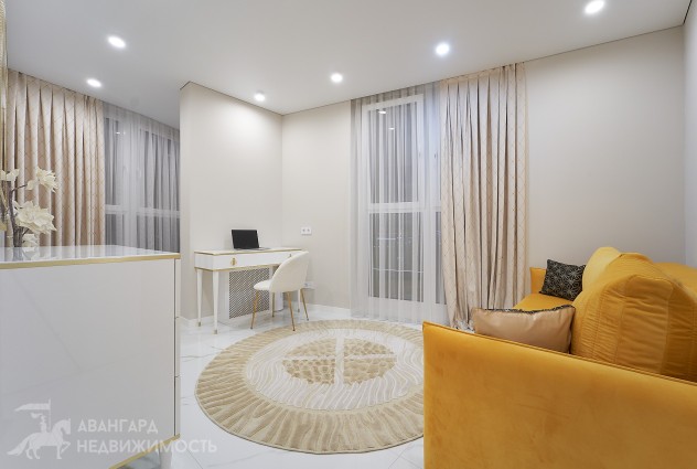 Фото Видовая трёхкомнатная квартира (71,6м2). Центр, м. Аэродромная — 29