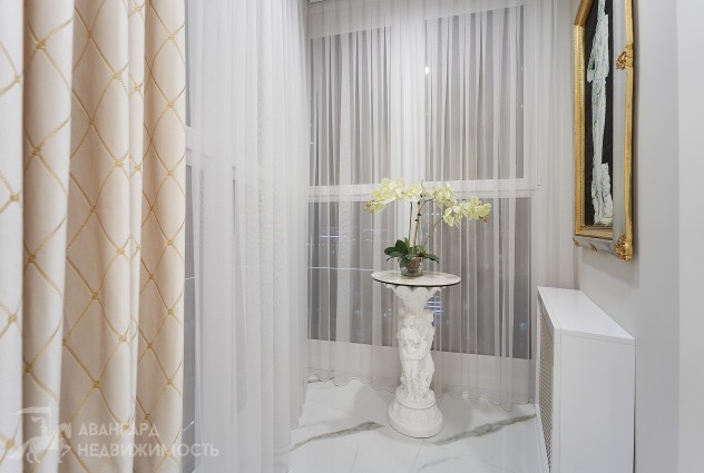 Фото Видовая трёхкомнатная квартира (71,6м2). Центр, м. Аэродромная — 35