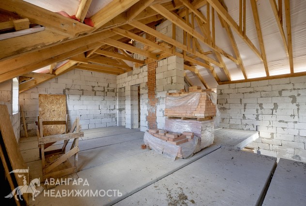 Фото Продажа незавершенного дома в д. Малиновка. — 29