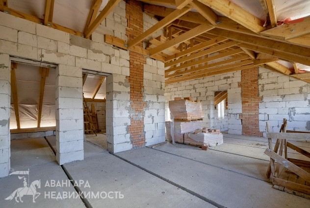Фото Продажа незавершенного дома в д. Малиновка. — 31