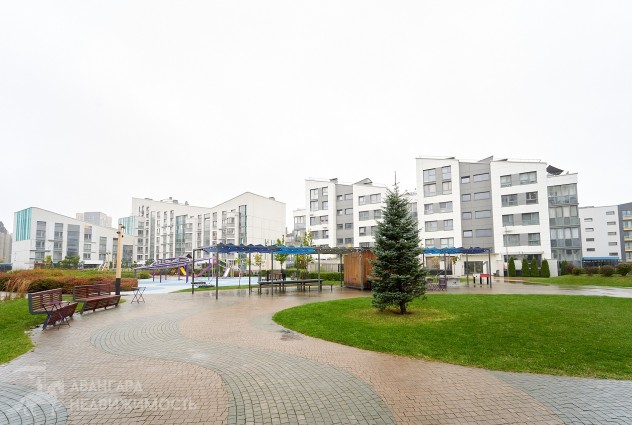 Фото Яркая и неординарная двухуровневая квартира с террасой — 71