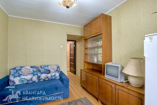 Фото 3-комнатная квартира в кирпичном доме, ст.м Пролетарская - 550 метров. — 17