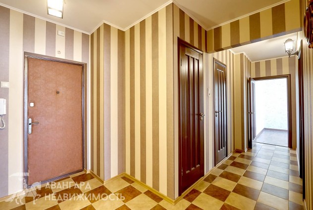 Фото 2-комнатная квартира с отличным, современным ремонтом в п. Колодищи — 23