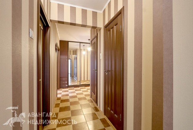 Фото 2-комнатная квартира с отличным, современным ремонтом в п. Колодищи — 27