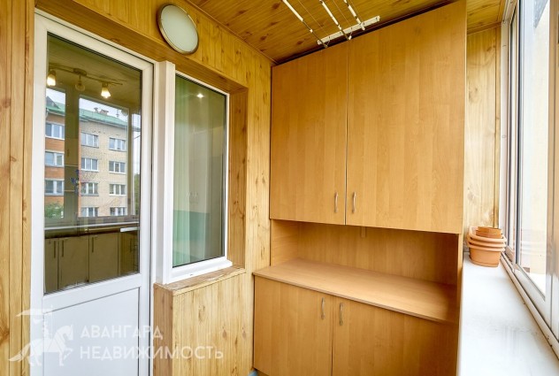 Фото 2-комнатная квартира с отличным, современным ремонтом в п. Колодищи — 31