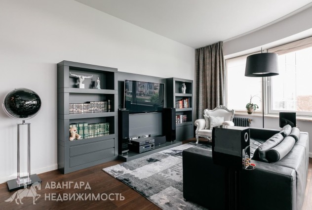 Фото 2-комнатная квартира на Немиге с роскошным панорамным видом! — 13