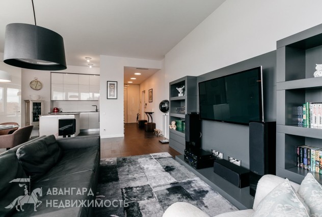 Фото 2-комнатная квартира на Немиге с роскошным панорамным видом! — 17