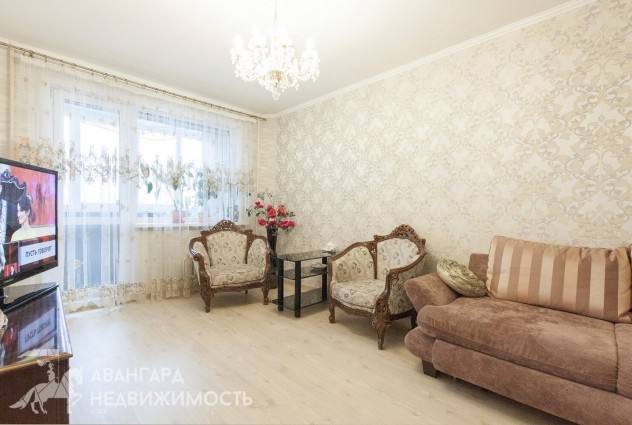 Фото Отличная 3-комнатная квартира с ремонтом в Уручье — 21