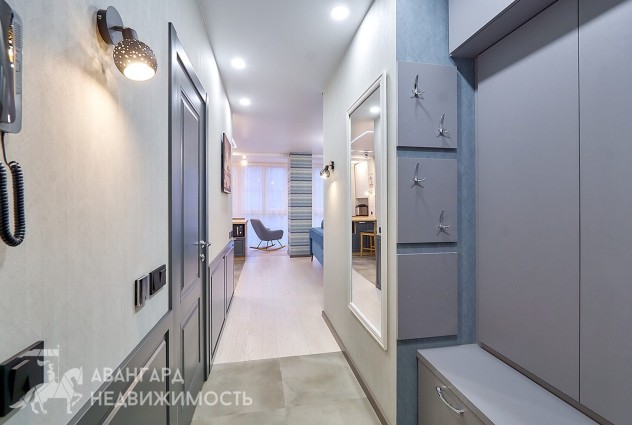 Фото 1-комнатная квартира с дизайнерским ремонтом в центре Минска  — 17