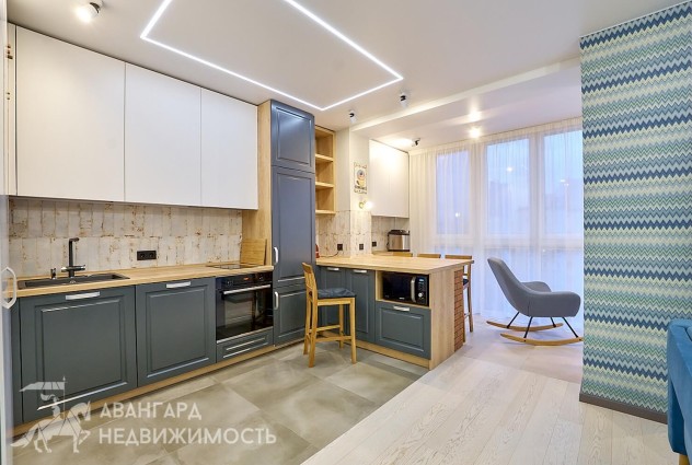 Фото 1-комнатная квартира с дизайнерским ремонтом в центре Минска  — 25