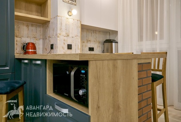 Фото 1-комнатная квартира с дизайнерским ремонтом в центре Минска  — 27