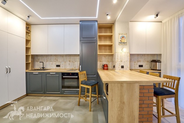 Фото 1-комнатная квартира с дизайнерским ремонтом в центре Минска  — 31