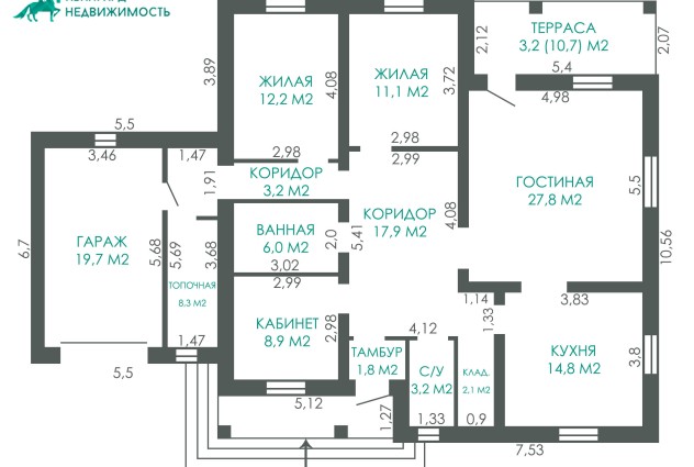 Фото Новый дом в 3 км от МКАД по цене квартиры в Минске! Д. Богатырево. — 37