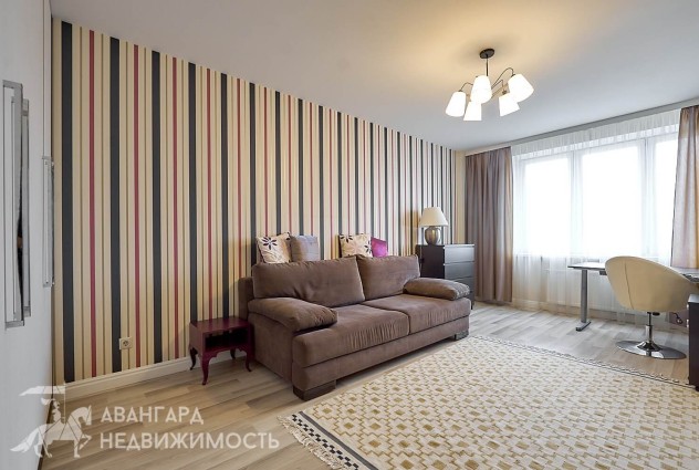 Фото Просторная 3-ка с дизайнерским ремонтом в престижном доме! — 13
