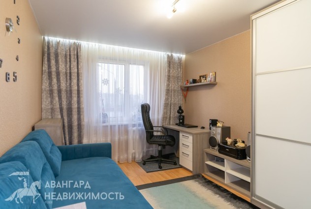 Фото Выгодное месторасположение! 3-комнатная квартира у метро «Малиновка» — 17