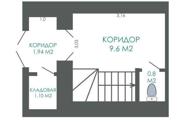 Фото Уникальная 2-комнатная квартира в аутентичном доме Станиславского,30 — 51