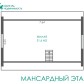 Малое фото - Новый каркасный дом с террасой и мансардным этажом рядом с д. Костюки — 62