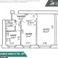 Малое фото - Продается 2-х комн.квартира рядом ст.м. Академия Наук. — 24