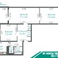 Малое фото - 3-х комнатная квартира, 900 м. до ст.м. Петровщина! — 38