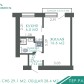Малое фото - 1-ком. квартира в кирпичном доме рядом с метро. Хороший ремонт — 34
