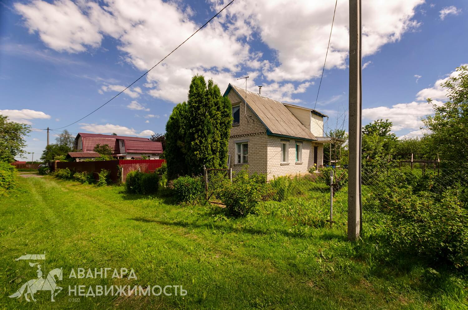 Купить кирпичный дом с участком 6 соток в 30 км от МКАД