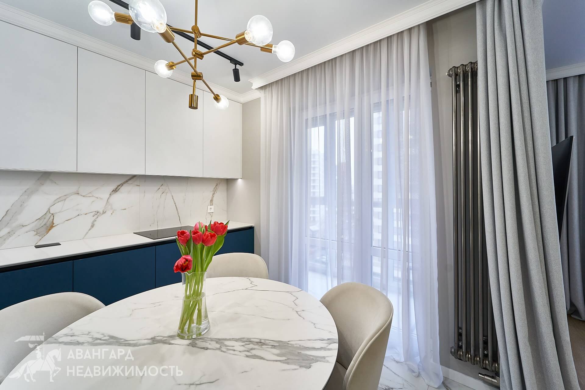  90.7м.кв., комнат 3, Минск (ул. Мстиславца, 8)
