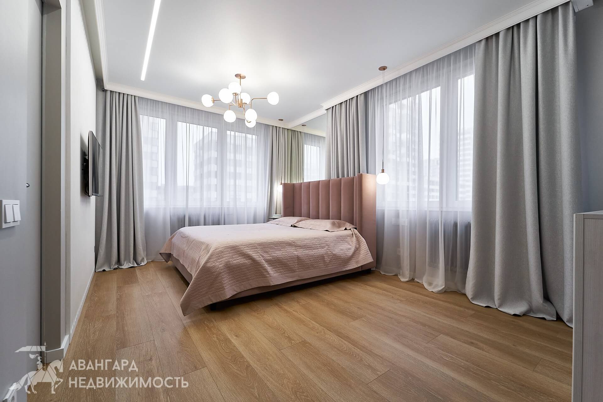  90.7м.кв., комнат 3, Минск (ул. Мстиславца, 8)