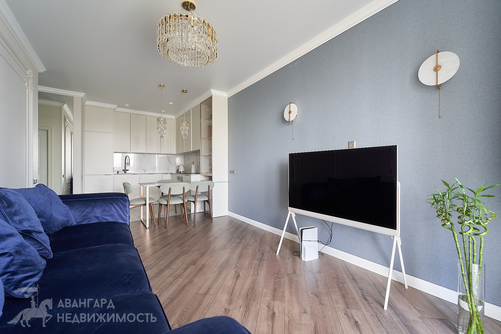Квартира Лазурит 62.3м.кв., комнат 2, Минск (пр-т Победителей, 115) (2018)