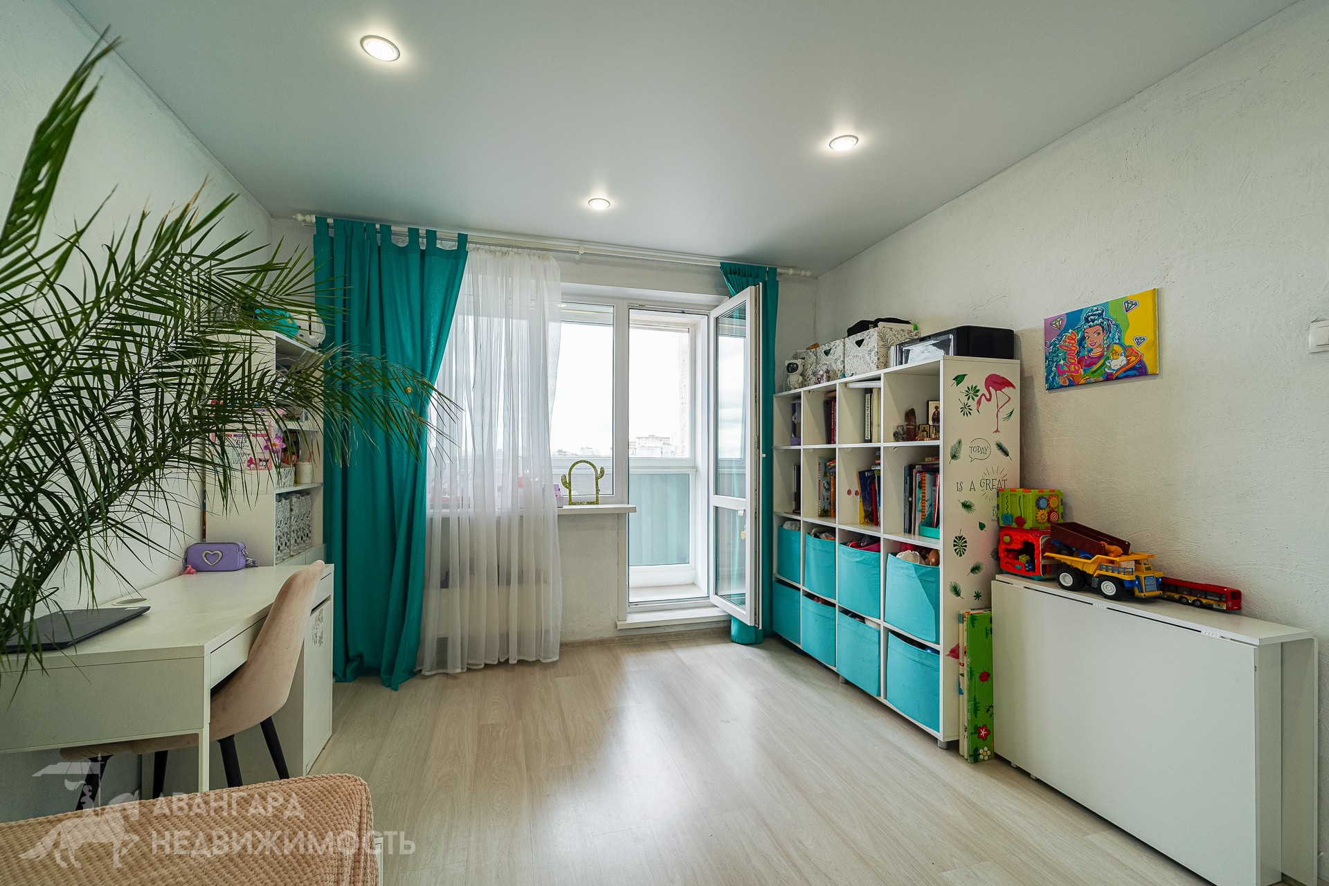  54.6м.кв., комнат 2, Минск (ул. Бурдейного, 3)