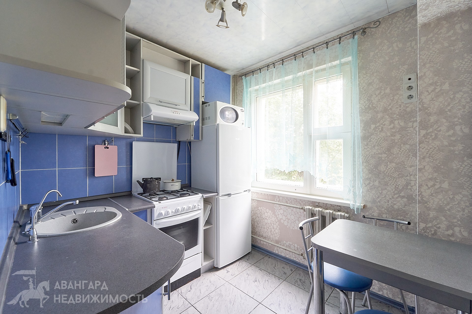 Квартира 44.1м.кв., комнат 2, Минск (ул. Сердича, 19) (1969)