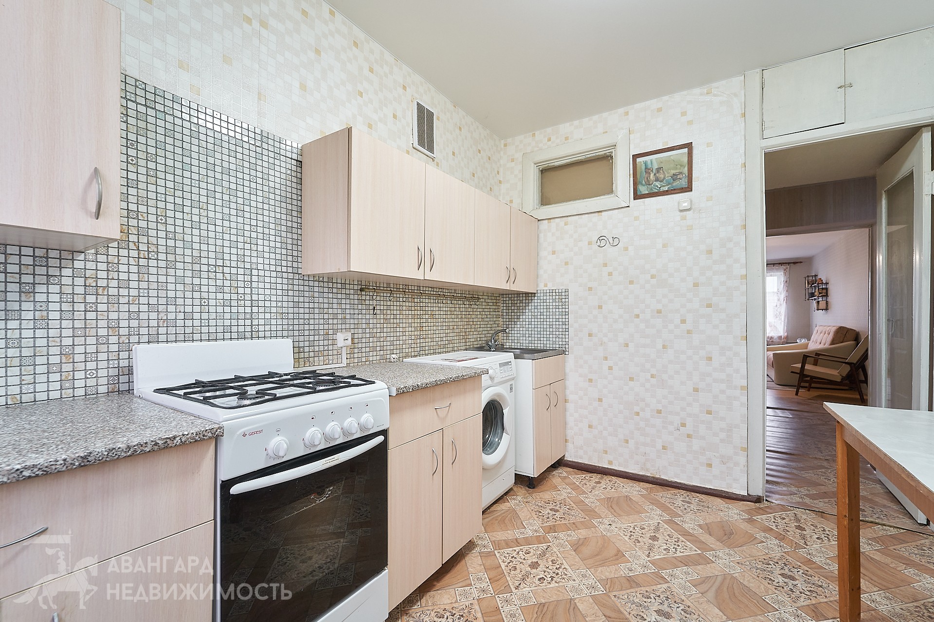  50.3м.кв., комнат 2, Логойск (ул. Строительная, 12)