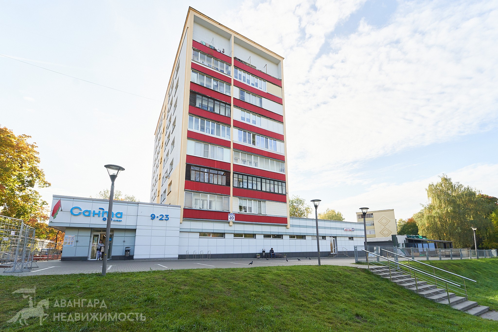  59.5м.кв., комнат 3, Минск (ул. Казинца, 49)
